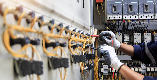 Professional Electrician technician working in Bismarck, ND